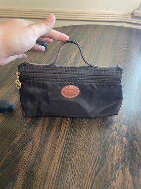 Women’s Longchamp Nylon Top Handle Toiletry Bag